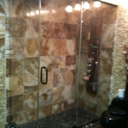 panel door return  staem l showerdoor